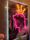Money talks — LED Backlit Frame