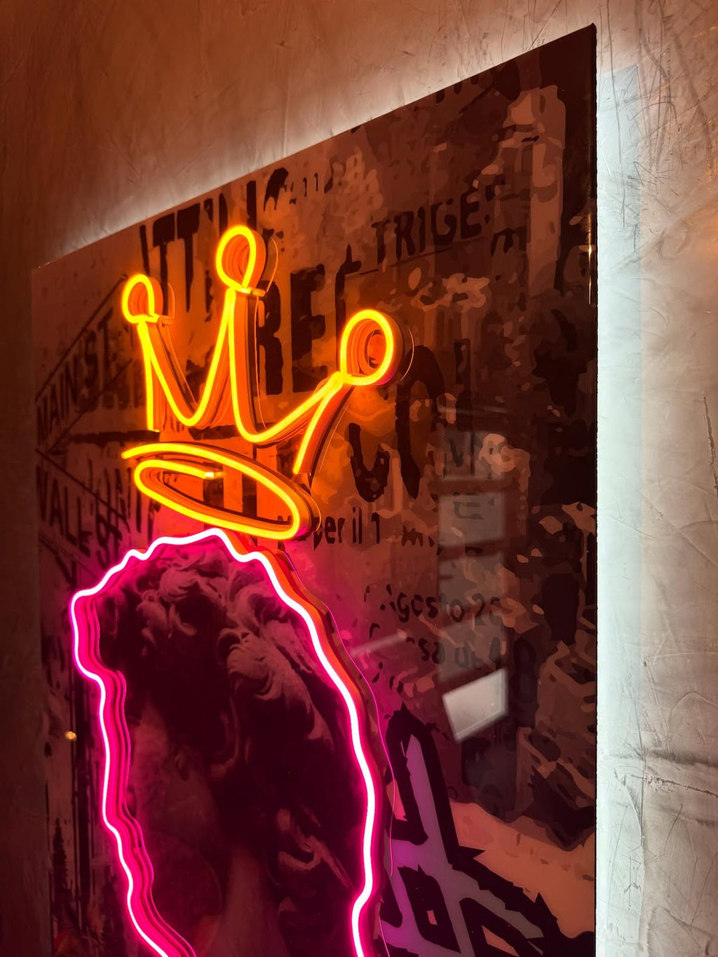 Money talks — LED Backlit Frame