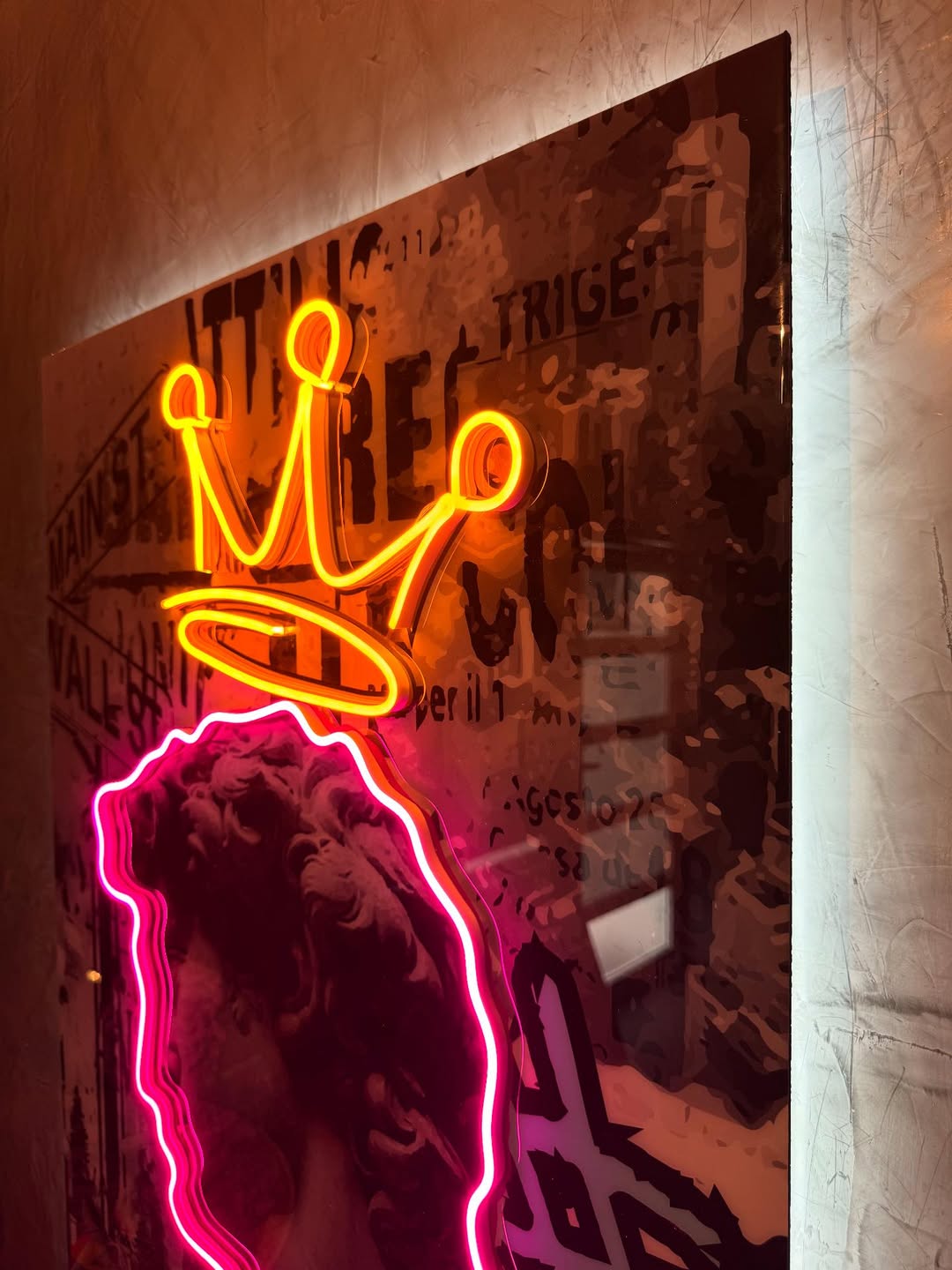 Money talks — LED Backlit Frame