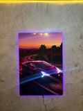 Lamborghini Revuelto LED Art Frame